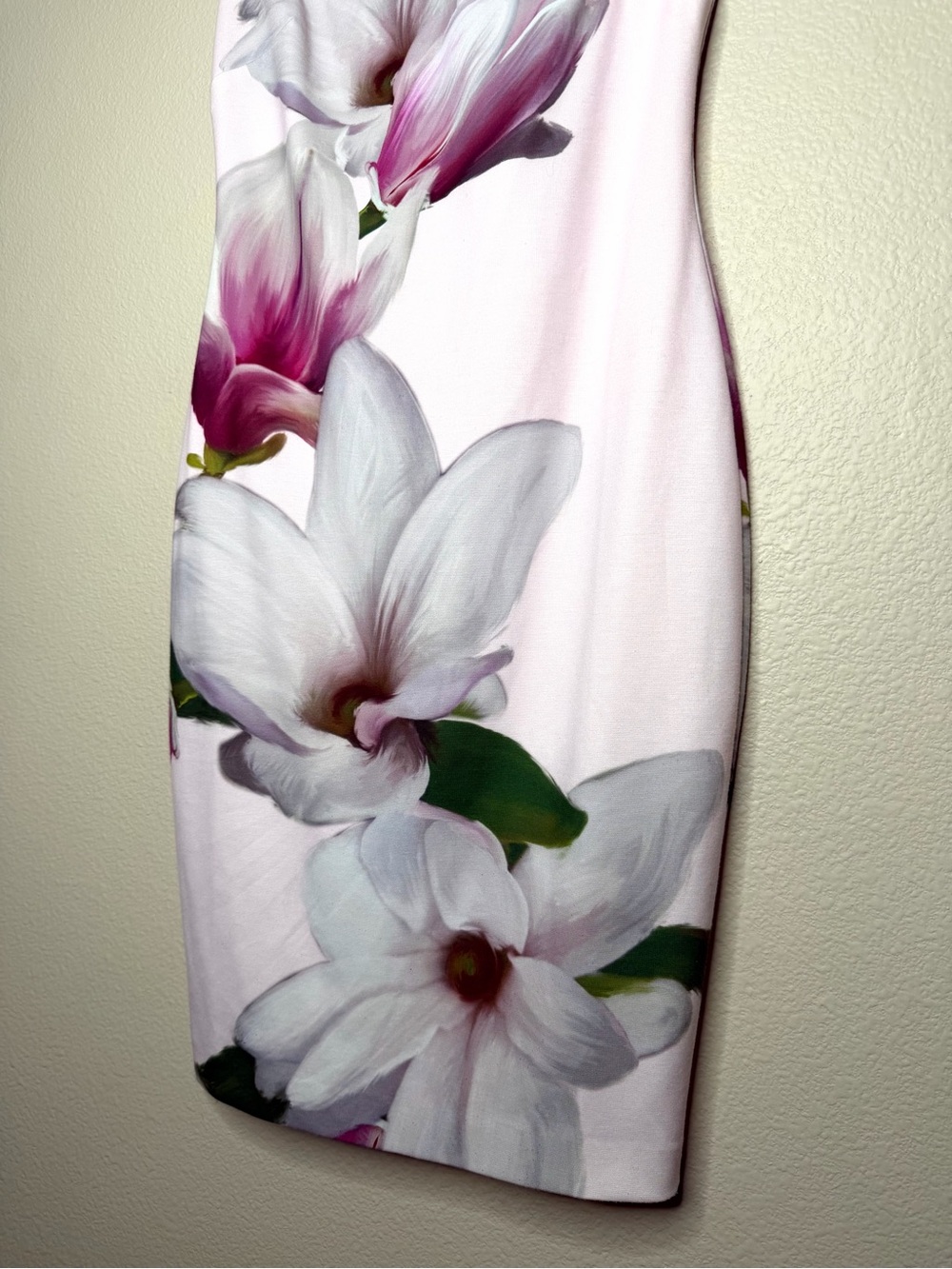 Ted Baker Women's Aviah Magnolia Sheath Bodycon Dress 2 Pink Cocktail Party - Picture 4 of 11